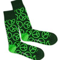 DillySocks Socken Army Of Peace aus Biobaumwoll-Mix