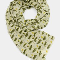 Djian Collection Schal aus Bio-Baumwolle – kleine Tiger