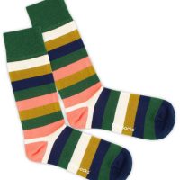 DillySocks Socken mit breiten Streifen aus Biobaumwoll-Mix
