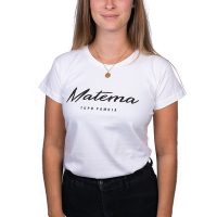 Matema Damen T-Shirt „Kawaida White“ aus Biobaumwolle