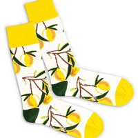 DillySocks Socken Lemon Twig aus Biobaumwoll-Mix