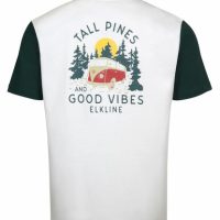 Elkline Herren T-Shirt Tall Pines mit VW-Bulli Print