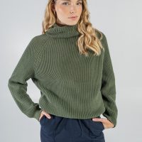 STORY OF MINE Rollkragenpullover aus Bio-Baumwolle