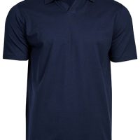 TeeJays Stretch Herren Polo Shirt Kurzarm V – Ausschnitt Bio – Baumwolle