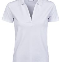 TeeJays Damen Stretch Polo Shirt Kurzarm Bio – Baumwolle