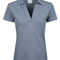 TeeJays Damen Stretch Polo Shirt Kurzarm Bio – Baumwolle