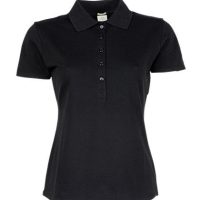 TeeJays Damen Stretch Polo Shirt Kurzarm Bio – Baumwolle in 20 verschiedenen Farben