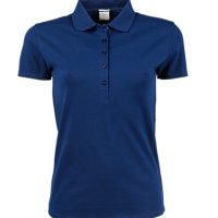 TeeJays Damen Stretch Polo Shirt Kurzarm Bio – Baumwolle in 20 verschiedenen Farben