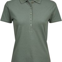 TeeJays Damen Stretch Polo Shirt Kurzarm Bio – Baumwolle in 20 verschiedenen Farben