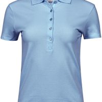 TeeJays Damen Stretch Polo Shirt Kurzarm Bio – Baumwolle in 20 verschiedenen Farben