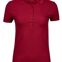 TeeJays Damen Stretch Polo Shirt Kurzarm Bio – Baumwolle in 20 verschiedenen Farben