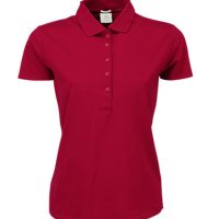 TeeJays Damen Stretch Polo Shirt Kurzarm Bio – Baumwolle in 20 verschiedenen Farben