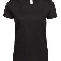 TeeJays Damen T-Shirt Kurzarm Rundhals Slim aus Bio – Baumwolle