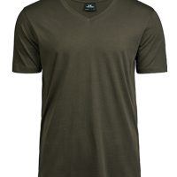 TeeJays Herren T-Shirt Kurzarm V-Aussschnitt Bio – Baumwolle