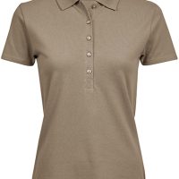 TeeJays Damen Stretch Polo Shirt Kurzarm Bio – Baumwolle in 20 verschiedenen Farben