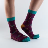 Doris & Dude Socken aus Bio-Baumwolle mit verschiedenen Motiven