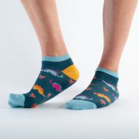Doris & Dude Sneaker Socken aus Bio-Baumwolle mit verschiedenen Motiven