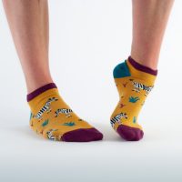 Doris & Dude Sneaker Socken aus Bio-Baumwolle mit verschiedenen Motiven