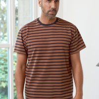 About Companions Festes T-Shirt ALOIS aus kompakter Bio-Baumwolle