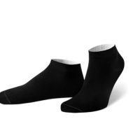 von Jungfeld Schwarze Sneaker Socken aus Bio-Baumwolle für Damen und Herren