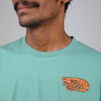 Brava Fabrics T-Shirt – Gamba Faes Embroidery – aus Bio-Baumwolle