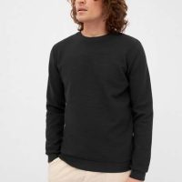 Givn Berlin Sweater CANTON aus Bio-Baumwolle – Black (Rib)