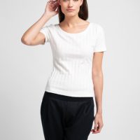 SHIPSHEIP CORA – Damen Shirt in Ripp-Optik aus Bio-Baumwolle