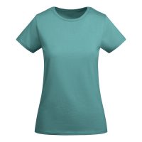 Roly Eco Damen T-Shirt Breda Rundhals enger geschnitten Körpernah Bodyfit