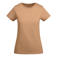 Roly Eco Damen T-Shirt Breda Rundhals enger geschnitten Körpernah Bodyfit