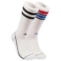 Socken „Ooley Casual 2-Pack retro“ aus Biobaumwolle made in Italy