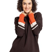 Elkline Damen Strickpullover Sleeve Good aus reiner Bio-Baumwolle