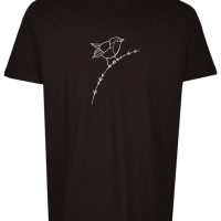 Brandless Basic Bio T-Shirt (men) Nr.2 Rotkehlchen