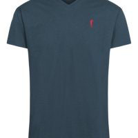 derbe Kurzarm T-shirt Print „Basic Kippes“