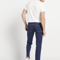 hessnatur Herren BetterRecycling Jeans Jasper Slim Fit aus Bio-Denim – blau –