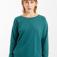 TORLAND Damen vegan Sweatshirt Dazzler Glazed Grün