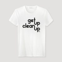 hessnatur Herren Shirt Charity Cleanup aus Bio-Baumwolle – weiß –