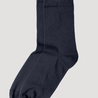 hessnatur Socken aus Bio-Baumwolle – blau –