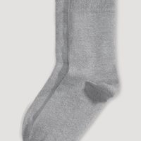hessnatur Socken aus Bio-Baumwolle – grau –