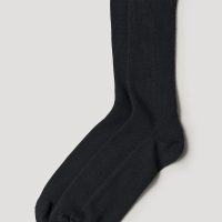 hessnatur Socken aus Bio-Baumwolle – schwarz –