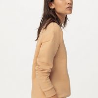 hessnatur Loungewear Sweatshirt aus Bio-Baumwolle – orange –