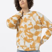 hessnatur Damen Sweatshirt aus Bio-Baumwolle – orange –