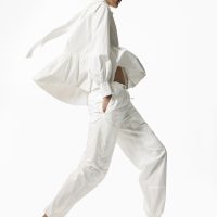 hessnatur Damen WUNDERKIND X HESSNATUR Bluse aus Bio-Baumwolle – weiß –