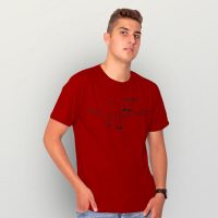 HANDGEDRUCKT „Not Today…“ Männer T-Shirt reine Biobaumwolle (kbA)