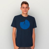 HANDGEDRUCKT „Klettern“ Männer T-Shirt