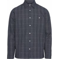 KnowledgeCotton Apparel Long Sleeve Checked Heavy Shirt