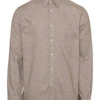 KnowledgeCotton Apparel Larch Casual Fit heavy Flannel Shirt