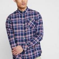 KnowledgeCotton Apparel Checked Button Down Shirt