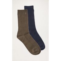 KnowledgeCotton Apparel 2-Pack Socken CLASSIC aus Bio-Baumwolle