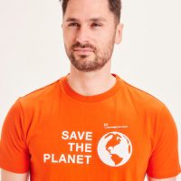 KnowledgeCotton Apparel Herren T-Shirt Alder Planet reine Bio-Baumwolle