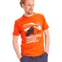 KnowledgeCotton Apparel Herren T-Shirt Alder Everest reine Bio-Baumwolle